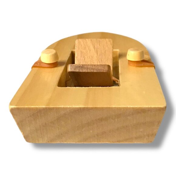 Schylling Rubber Band Paddle Boat Retro Wooden Water Bathtub Pool Toy Lot/3 - Picture 6 of 8